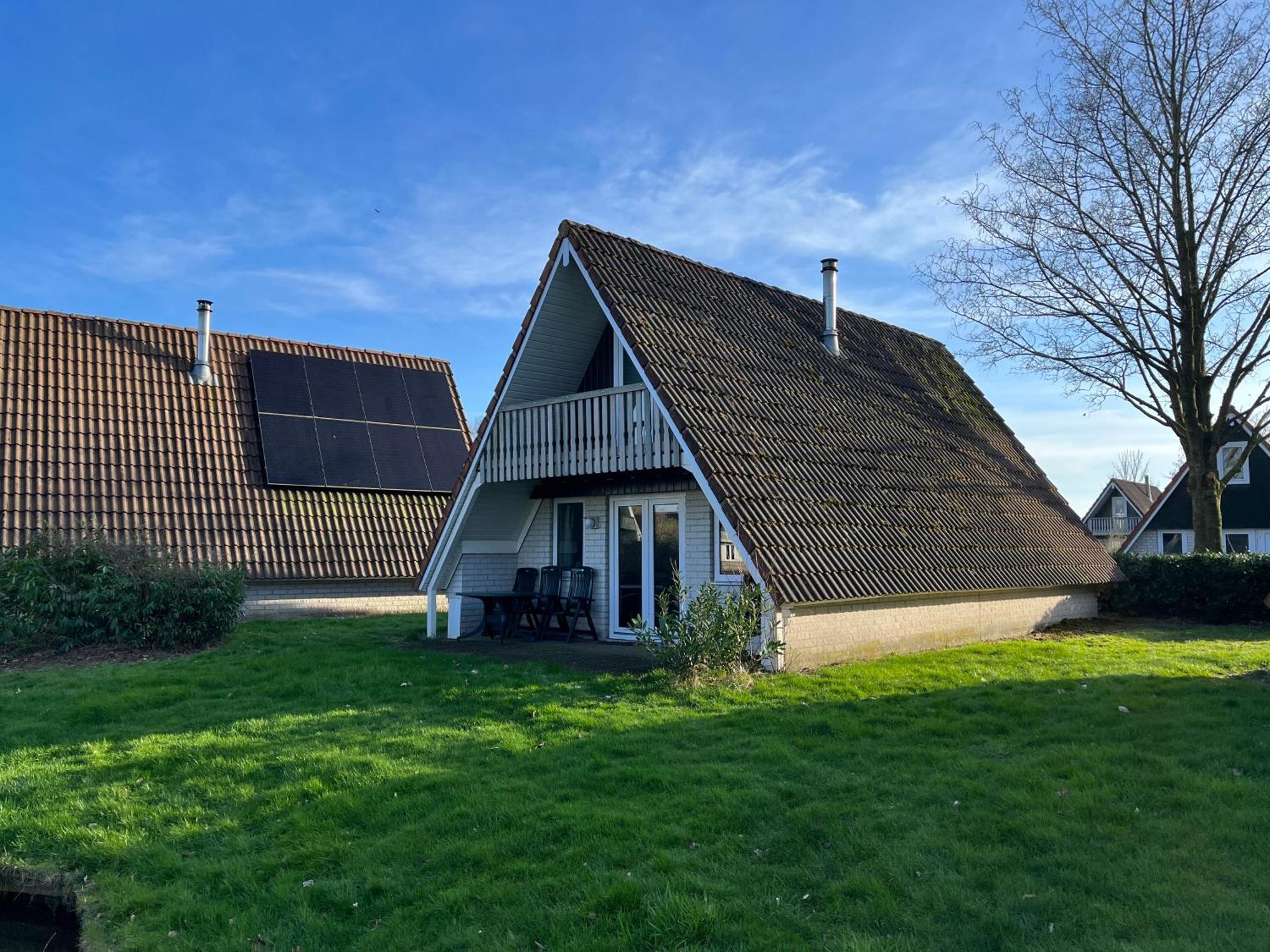 Vakantiepunt 142 - Moderne Vakantiewoning Aan Het Water! Gramsbergen Kültér fotó